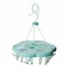 Tendedero Simple de Ciruelo con 3 y 24 Pinzas con Tabla a Prueba de Polvo Percha para Ropa Pinza para Calcetines a Prueba de Viento Percha para Ropa Pinza para Ropa Calcetines