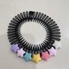 Accesorios para el cabello de resina de hierro Peine para cabello suelto Artefacto para el acabado del cabello suelto Diadema Horquilla elegante de flores para el cabello de mujer