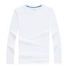 Camisa de Algodão com Manga Longa e Gola Redonda para Outono, Camiseta de Publicidade Cultural, Camiseta para Formulação, Roupa de Equipe, Impressão de LOGO para Atividade de Formulação