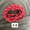 Serie Miu Cuerda Trenzada DIY de 5 mm Cuerda Redonda de Punto de Salto Colorida Cuerda para Bolso Intercolorido Ropa Cinturón Cuerda Sudadera Cordón para Zapatos