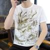 Recomendación Principal de Seda de Hielo para Dropshipping: Longtu Jacquard de Seda de Hielo Flor Quemada Cuello Redondo Manga Corta Verano 2025 Moda Juvenil Hielo