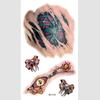 Calcomanías de Tatuaje de Halloween Calcomanías de Cicatriz de Herida Quirúrgica Aterradoras Calcomanías de Cicatriz Temporales Calcomanías de Tatuaje