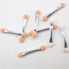 Cepillo para sombra de ojos de cabeza única/doble de fábrica, maquillaje, accesorios pequeños, cepillo, cepillo de esponja de doble cabeza para sombra de ojos, herramientas de maquillaje