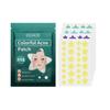 Serie de parches para el acné EELHOE para mejorar la piel con acné facial, atenuar el acné, parche para el acné con dibujos animados de color.