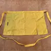 Ropa de Trabajo, Mandil de Media Cintura, Mandil de Media Cintura para Mesero, Mandil de Trabajo para Cafetería y Casa de Té con Bolsillos, Pequeño Catering, Sin Mangas