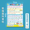 Cientos de Apellidos Mural Animal Tres Caracteres Sutra Discípulo Pinyin Alfabeto Suma y Resta Pegatina Mural Alfabetización para Niños Pequeños