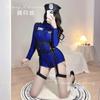Lingerie sexy boate sexy policial cos uniforme terno sedutor aeromoça roupa estilo europeu e americano irmã real OL secretária roupa