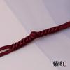 Hengmeihe Classe A Cheongsam Fivela de Prato Botão Borla Cauda Longa Uma Palavra Orelha de Trigo Botão Chinoiserie Acessórios Assimétricos Feitos à Mão