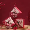 Caja Cuadrada Grande, Caja Portátil para Dulces de Boda, Caja de Dulces de Nicho de Alta Gama, Caja de Regalo, Empaque de Boda, Dulces con un Toque de Sofisticación, Compromiso