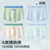 Ropa interior para niños, algodón puro, algodón Clase A, para adolescentes de 10 a 18 años, período de desarrollo de los niños, calzoncillos tipo bóxer