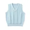 Tricô de Casal Masculino e Feminino Colete Uniforme Sem Mangas Estilo Japonês Gola V Suéter Outono e Inverno Uniforme de Turma Uniforme Escolar Tricô Estudantil Ma