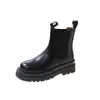 Botas Martin de moda y populares, nueva colección otoño/invierno 2023, botines Chelsea cortos para mujeres petite, estilo británico, efecto adelgazante