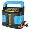 Cargador de batería para coche y moto 12v24v Volt universal inteligente reparación Cargador de batería lleno de autoparada
