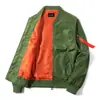 Nueva Chaqueta Deportiva Casual de Cuello para Hombre de Tallas Grandes para Primavera y Otoño MA Chaqueta Aviador Traje de Béisbol Holgado para Hombre