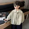 Chaqueta Casual de Primavera y Otoño para Niños Estilo Coreano Versátil y Atractiva para Niños Pequeños y Medianos Ropa de Otoño Venta al por Mayor de Comercio Exterior