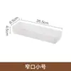 Caja de almacenamiento de escritorio de plástico, estante organizador esmerilado, cesta para lápiz labial, cuidado de la piel, cosméticos, cuchara de cocina, palillos, divisores de cajones