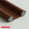 Tira de vedação para fresta de porta e parte inferior da porta, tira à prova de som e vento para porta de cômodo, tira de isolamento à prova de vento de couro espumado, tira de vedação autoadesiva para parte inferior da porta