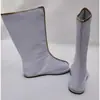 Sapatos Antigos Homens Botas de Tecido Homens Botas Hanfu Sapatos de Traje Antigo Homens Sapatos Han Estilo Antigo Sapatos Hanfu Masculinos Botas Oficiais Estilo Chinês