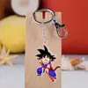 Versión Q del anime Dragon Ball llavero colgante de acrílico Rey Mono torankus colgante de bolsa de arroz de mono