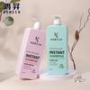 Frasco Quadrado de Pressão para Shampoo e Gel de Banho Macaron Creative, Frasco Plano, Lavagem de Mãos, Detergente para Roupa, Cuidado, Frasco de Plástico