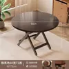 Mesa plegable, mesa de comedor, adecuada para apartamentos pequeños, mesa plegable para propiedades de alquiler, mesa exterior portátil, mesa redonda para puestos de mercado