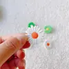 Nueva decoración de hebilla para zapatos de margarita zapatos blancos accesorios diy flor para zapatos accesorios de hebilla para zapatos flor sin encaje
