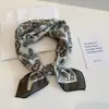 Estilo Japonês Leve Retrô Arte Empilhada Usando Estilo Mori Cachecol Quadrado Pequeno Castanha Lenço de Seda para o Trabalho Lenço de Cabeça Lenço de Algodão e Linho Estilo Coreano