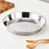 Hongjun Da Rejilla para Cocinar al Vapor de Acero Inoxidable 304 para Uso Doméstico, Bandeja Especial para Cocinar al Vapor para Wok, Rejilla de Cocina para Cocinar al Vapor Panes, Rejilla Multifuncional para Cocinar al Vapor