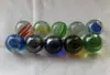 10 Piezas 35mm bola de cristal transparente de pétalo 3.5cm Verde azul oscuro ámbar azul marino rosa púrpura bola 56g