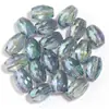 Cristal de Vidro Oval Ab Facetado Contas Soltas Pulseira Colar Brincos Acessórios de Joias Atacado Acessórios de Vestuário