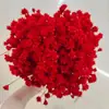 Flor de montanha pequena buquê de flores secas decoração luz luxo high-end diy material real flor air-dried importado espécime material de flor