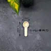 Cuchara de Madera Cuchara para Leche en Polvo Mini Cuchara Pequeña de Madera Cuchara de Madera de Aspecto Elegante para Niños Accesorios de Cuchara Pequeña Cuchara Medidora al por Mayor
