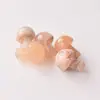 Piedra en bruto amatista 2cm hongo pequeño cristal natural gema adorno piedra curativa cristal rosa forma alargada directo de fábrica