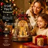Enfeite de artesanato em resina Sino Iluminado de Natal de produto novo transfronteiriço