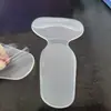 Pegatinas de Talón Dos en Uno, Almohadillas de Silicona de Medio Número, Pegatinas en Forma de T para Zapatos de Tacón Alto, Pegatinas de Talón, Almohadillas de Talón Autoadhesivas
