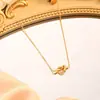 Colar com Pingente Nó do Coringa Amor Nicho Aço Titânio de Alta Qualidade Banhado a Ouro 18K Conjunto de Brincos