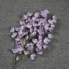 Línea de flores de simulación de boda, flores de trompeta, material floral, flores falsas, hortensias, ramo, decoración del salón de bodas, flores de seda de carretera