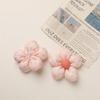 Tela de Lunares en Color Macarrón Fresca y Sencilla Flores Rellenas de Algodón Accesorios para el Cabello Hechos a Mano DIY Ropa Zapatos Sombreros Bolsos Accesorios