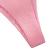 Estilo Nuevo Europeo y Americano Estilo Ins Escote Halter Espalda Descubierta Color Sólido Dulce Pequeño Fresco Bikini Conjunto de Dos Piezas Amazon Transfronterizo