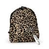 Mochila de Tela Oxford con Estampado de Leopardo, Temporada de Regreso a Clases Transfronteriza, Uso Diario para Estudiantes, Tendencia, Impresión 3D