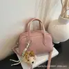 2026 Nova Moda Versátil Bolsa de Um Ombro Prática Toque de Luxo Bolsa Concha Bolsa de Mão Simples Transversal de Um Ombro Bolsa Feminina