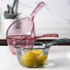 Opcional multicolor casero transparente de plástico cuchara de agua cocina se puede colgar transparente de plástico cuchara de agua engrosada con pico de plástico cuchara de agua