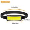 Nuevas luces brillantes de carga USB para ciclismo, luz de inundación grande para exteriores, faros delanteros para pesca salvaje, equipo de pesca montado en la cabeza