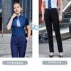 Verão masculino e feminino mesmo camisa profissional roupa formal ferramentas de vendas loja 4s camisa de manga curta macacão logotipo bordado