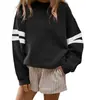 Otoño Transfronterizo Comercio Exterior Venta Caliente Sudadera con Capucha de Manga Larga para Mujer Deportiva Casual Bloque de Color Sudadera con Capucha de Manga Larga Pulóver Mujer