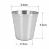 Acero Inoxidable 304 Copa de Vino Tiro Único Baijiu Cerveza Bebida Fría Cepillo de Dientes Enjuague Bucal Metal Vaso de Agua Restaurante Anti