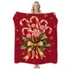Manta de Franela de Ángel Navideño Simple Transfronteriza, Manta Cubierta para Aire Acondicionado Estampada, Manta Temática Navideña, Personalizable