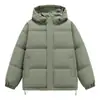 Chaqueta de Invierno de Algodón para Hombre 2026 con Mangas Caídas, Ropa de Trabajo Corporativa, Casual, 11 Colores, Con Capucha, Engrosada, Al por Mayor