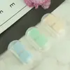 Lentes de Contato ins Estojo para Pupilas Trendy Beauty Par Múltiplo Duas Peças Único Simples Fofo Portátil Menina Pequeno Armazenamento