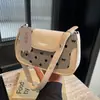 Bolso de Axila para Mujer Primavera/Verano 2026 Nueva Moda Diseño de Nicho Bolso de Hombro Único Cruzado Tacto de Alta Gama Bolso Cuadrado Pequeño para Mujer